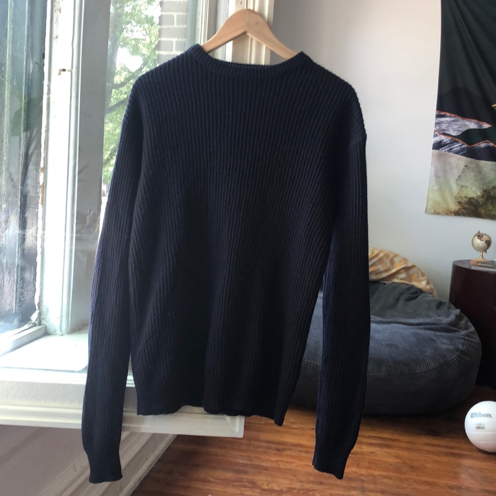 Oakridge Navy Knit